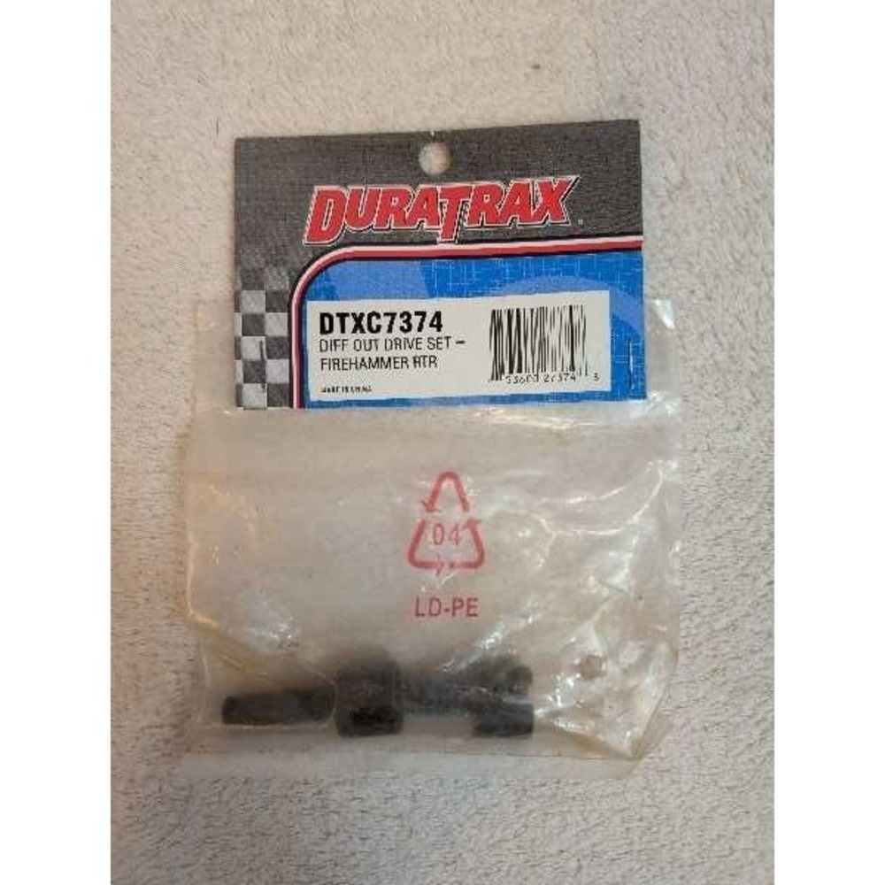 DuraTrax DTXC7374 Diff Out Drive Set Firehammer RTR RC Car Parts New